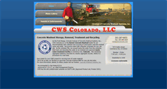 Desktop Screenshot of concretewashoutcolorado.com